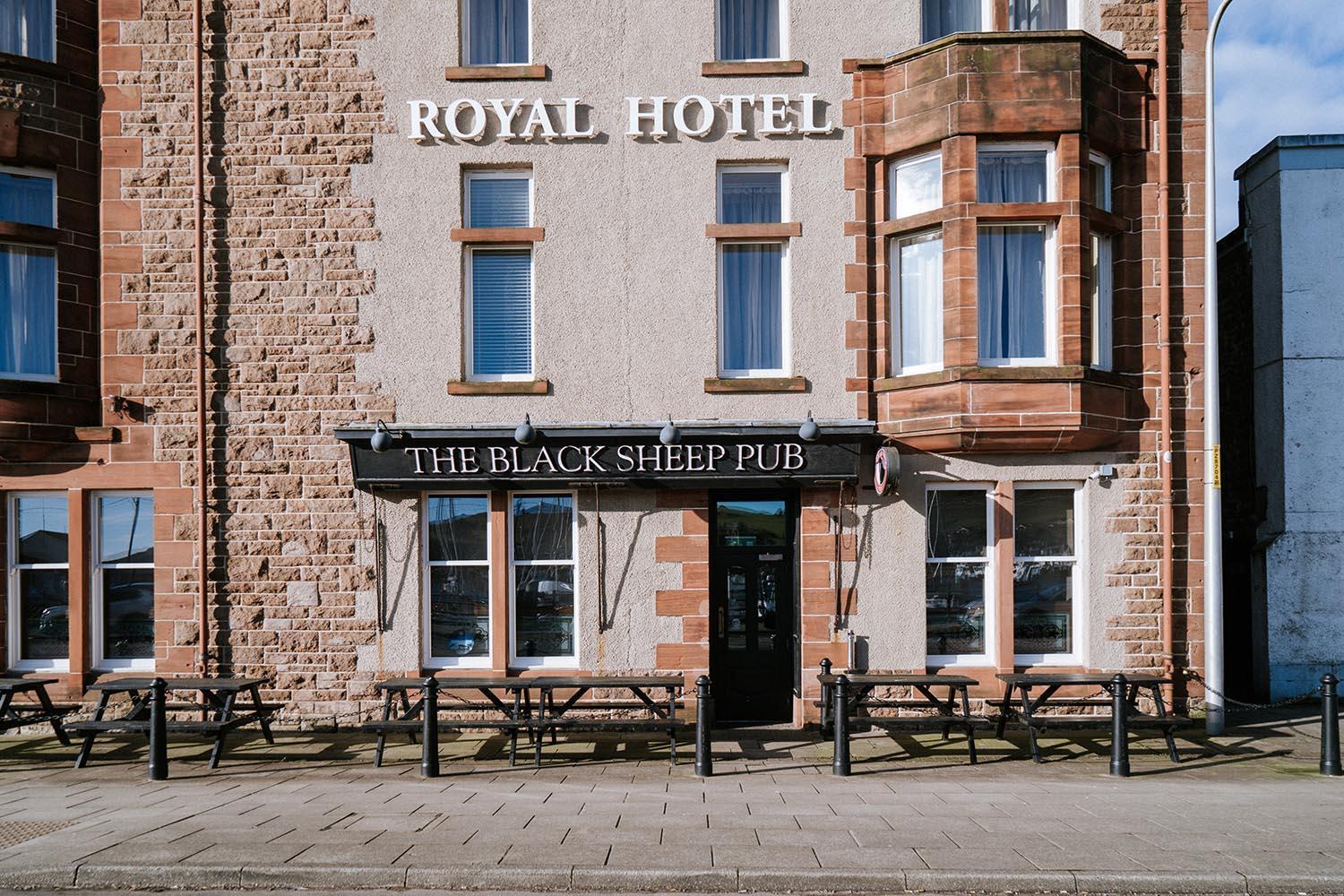 The Royal Hotel Campbeltown Eksteriør billede